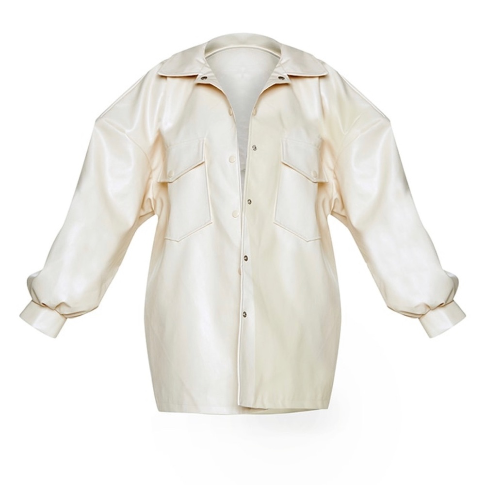 BRAND NEW| Pretty Little Thing| Cream Oversized Shacket